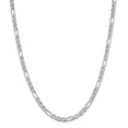 thumbnail image 1 of Sterling Silver 4.5mm Figaro Anchor Chain Necklace - 12.8 Grams - 18 Inch - Lobster Claw, 1 of 2
