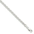 thumbnail image 1 of Sterling Silver 4.5mm Solid Rope Chain Necklace Size 26, 1 of 6