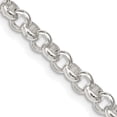 thumbnail image 1 of Finest Gold Sterling Silver 4.6 mm Rolo Chain, 1 of 4