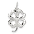 thumbnail image 1 of Sterling Silver 4-leaf Clover Charm Pendant, 1 of 1