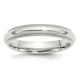 thumbnail image 1 of Sterling Silver 4mm Comfort Fit Half Round Milgrain Size 12 Band, 1 of 1