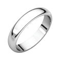 thumbnail image 1 of Sterling Silver 4mm Half Round Band Ring - 2.8 Grams - Size 5, 1 of 2