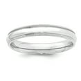 thumbnail image 1 of Sterling Silver 4mm Milgrain Comfort Fit Band, 1 of 3