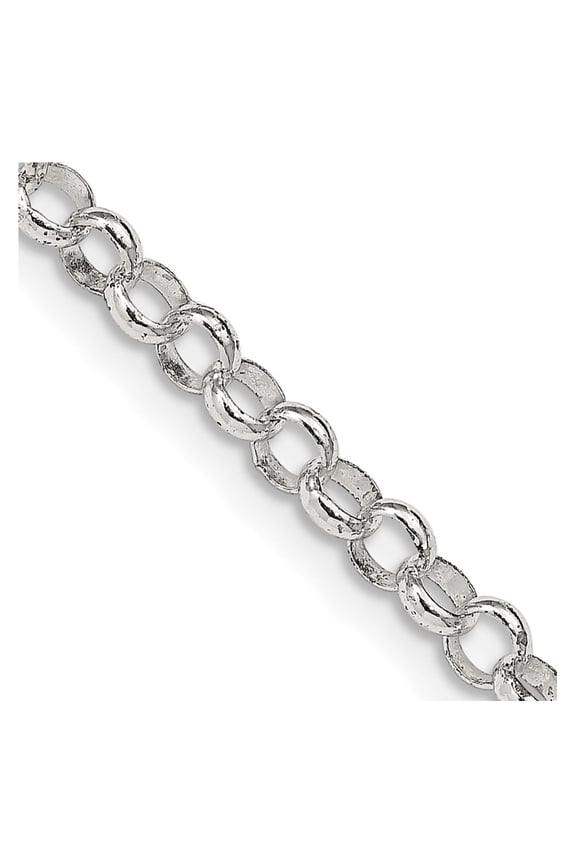 Sterling Silver 4mm Rolo Chain