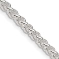 thumbnail image 1 of Sterling Silver 4mm Round Spiga Chain (22 X 4) Made In Italy qsp150-22, 1 of 5