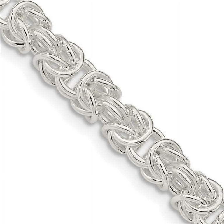Byzantine chain sterling silver sale