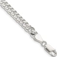 thumbnail image 1 of Sterling Silver 5.5mm Rambo Chain (7 X 5.5) Made In Italy qrm100-7, 1 of 5