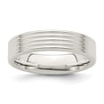 thumbnail image 1 of 925 Sterling Silver Flat Band 5mm Polished Fancy-Band Ring Size 12 -  Jewelry Gift for Mom, 1 of 5