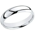 thumbnail image 1 of Sterling Silver 5mm Polished Plain SL Band, Available in 8 Sizes, 1 of 2