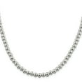 thumbnail image 1 of Sterling Silver 6.10mm Beaded Box Chain, 1 of 1