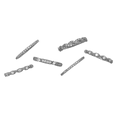 thumbnail image 1 of Sterling Silver 6 Band CZ Stackable Ring Set, 1 of 4
