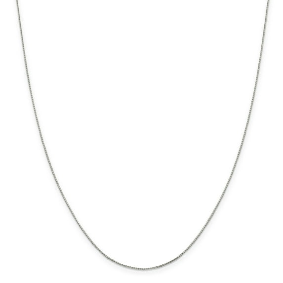 Sterling Silver .6mm 8 Sided Diamond-cut Mirror Box Chain