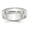 thumbnail image 1 of Sterling Silver 6mm Half Round Milgrain Band - Size 11, 1 of 2