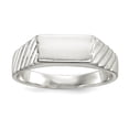 thumbnail image 1 of Sterling Silver 6x11mm Open Back Signet Ring, 1 of 3