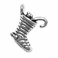thumbnail image 1 of Sterling Silver 7" 4.5mm Charm Bracelet Attached 3D Small Christmas Stocking Candy Spilling Out Of Top Charm, 1 of 1