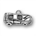 thumbnail image 1 of Sterling Silver 7" 4.5mm Charm Bracelet With Attached 3D Race Sports Car Charm, 1 of 2