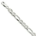 thumbnail image 1 of Sterling Silver 7.75mm Figaro Anchor Chain, 1 of 1