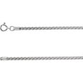 thumbnail image 1 of Sterling Silver .75mm Necklace - 7.1 Grams - 18 Inch Popcorn Chain With Spring Ring, 1 of 2