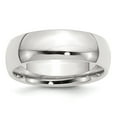 thumbnail image 1 of Sterling Silver 7mm Comfort Fit Band - Size 8, 1 of 2