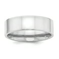 thumbnail image 1 of Sterling Silver 7mm Comfort Fit Flat Size 5.5 Band QCFB070, 1 of 2