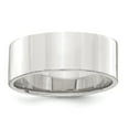 thumbnail image 1 of Sterling Silver 7mm Flat Band - Size 8, 1 of 3
