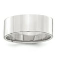 thumbnail image 1 of Sterling Silver 7mm Lightweight Flat Size 10 Band, 1 of 1