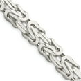 thumbnail image 1 of Sterling Silver 8.25mm Byzantine Chain (20 X 8.25) Made In Italy qbz200-20, 1 of 5