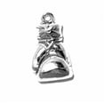 thumbnail image 1 of Sterling Silver 8" 4.5mm Charm Bracelet With Attached 3D Boxing Glove Charm, 1 of 1