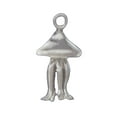 thumbnail image 1 of Sterling Silver 8" 4.5mm Charm Bracelet With Attached 3D Jellyfish Man Of War Charm, 1 of 1