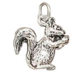 thumbnail image 1 of Sterling Silver 8" 4.5mm Charm Bracelet With Attached 3D Squirrel Charm, 1 of 2