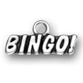 thumbnail image 1 of Sterling Silver 8" 4.5mm Charm Bracelet With Attached BINGO! Word Charm, 1 of 2