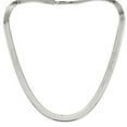 thumbnail image 1 of Sterling Silver 8.75mm Magic Herringbone Chain - 40.7 Grams - 24 Inch - Lobster Claw, 1 of 2