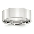 thumbnail image 1 of Sterling Silver 8mm Comfort Fit Flat Size 13 Band, 1 of 1