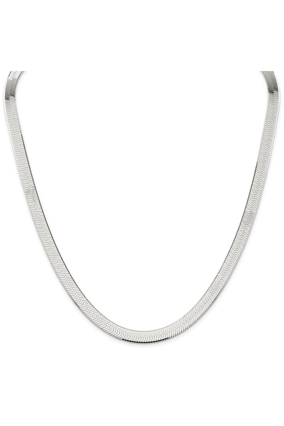 Sterling Silver 8mm Magic Herringbone Chain