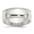 thumbnail image 1 of Sterling Silver 8mm Milgrain Band Ring - 6.7 Grams - Size 7, 1 of 2