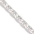 thumbnail image 1 of Sterling Silver 9.5mm Flat Anchor Chain (22 X 9.5) Made In Italy qan250-22, 1 of 5