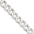thumbnail image 1 of Sterling Silver 9.75 mm Flat 26 in. Curb Chain, 1 of 1