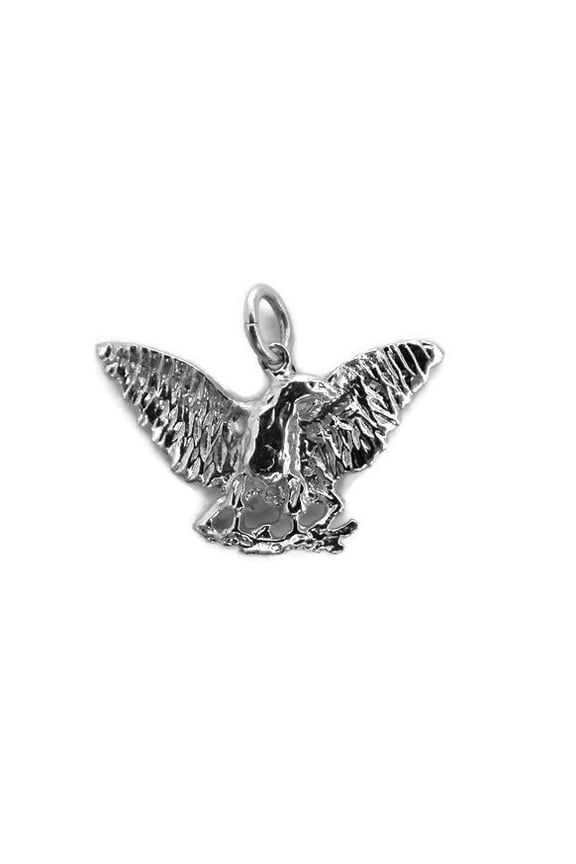 Sterling Silver .925 Eagle pendant charm