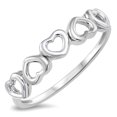 thumbnail image 1 of Sterling Silver 925 Heart Ring, 1 of 1