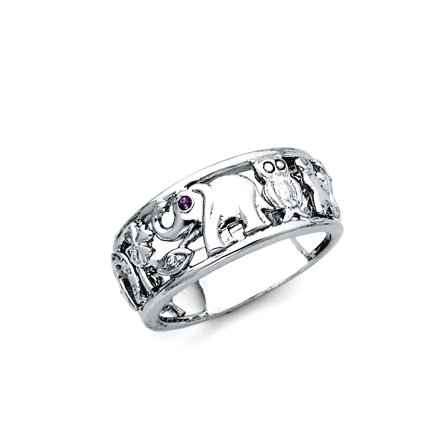 Sterling Silver 925 Ring Size 7 Ring for Women - 3.2 Grams