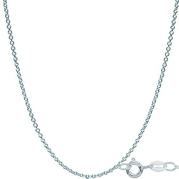 Sterling Silver 925 Stamped Chain 18" Made in Italy