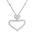 thumbnail image 1 of Sterling Silver 925 White Natural Zircon Pendant, 1 of 1