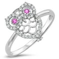 thumbnail image 1 of Sterling Silver 925 Women's Owl Ring, 1 of 1