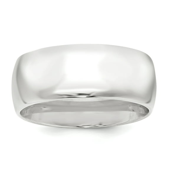 Sterling Silver 9mm Comfort Fit Band