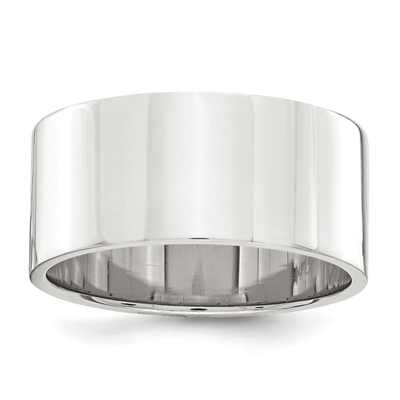 Sterling Silver 9mm Lightweight Flat Size 11 Band