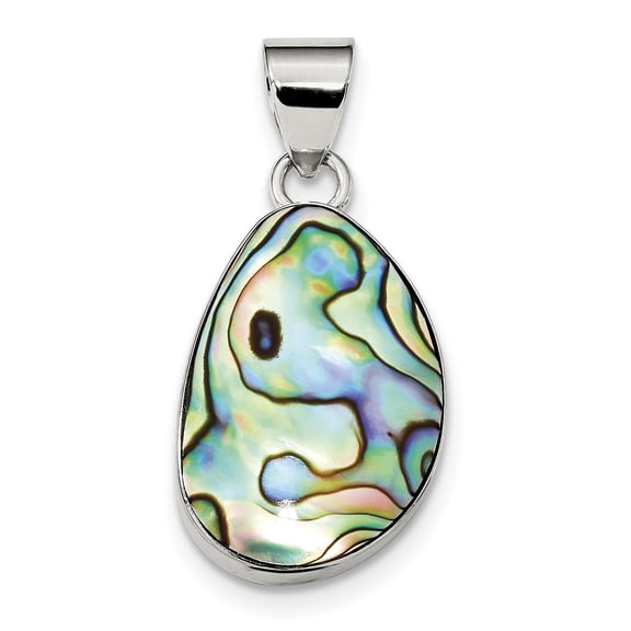 Sterling Silver Abalone Pendant