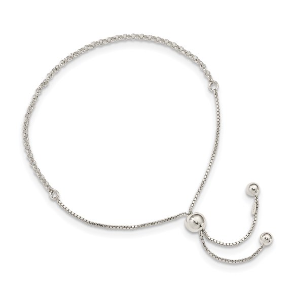 Sterling Silver Adjustable Bracelet