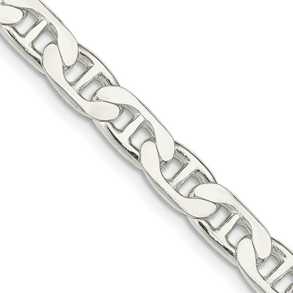 Sterling Silver Anchor Chain 18"