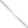 thumbnail image 1 of Sterling Silver Anchor ID Bracelet 8", 1 of 1