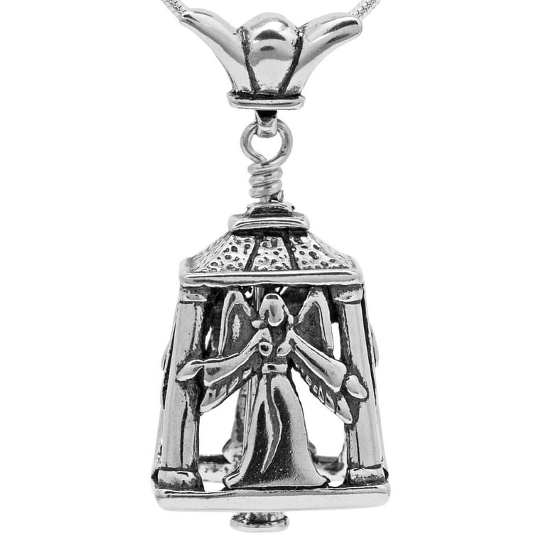 Sterling Silver Angel Bell Pendant Sterling Silver Angel Bell Pendant